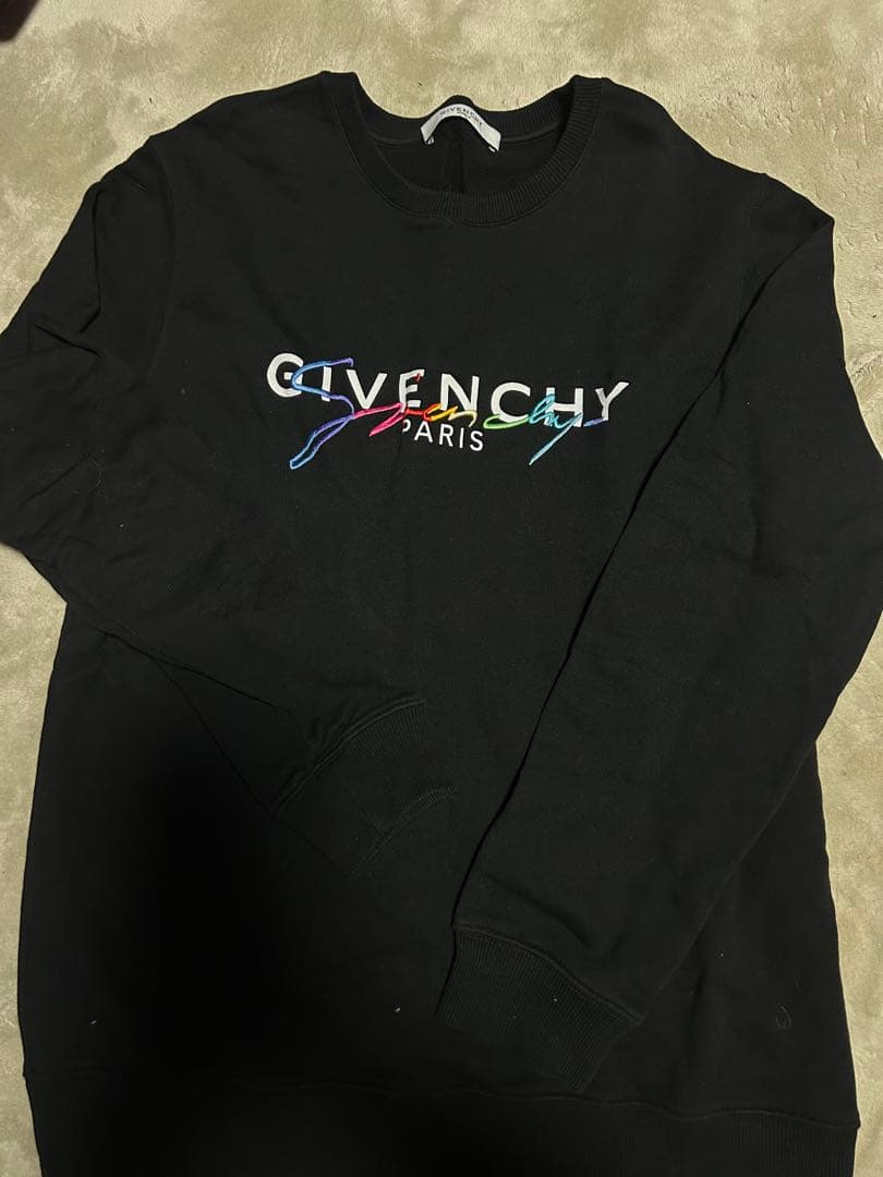 GIVENCHY ブラック トレーナー　ジバンシー