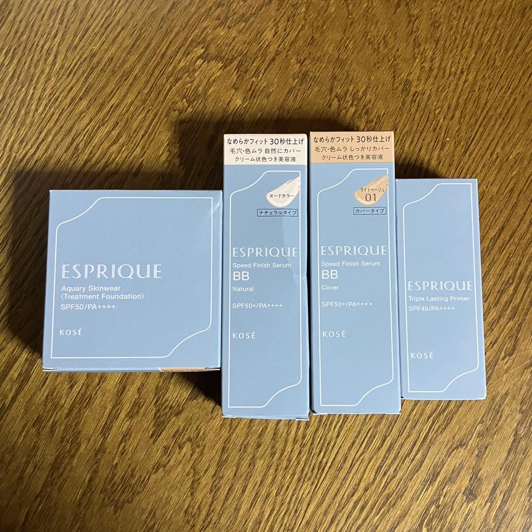 エスプリーク　ファンデーション　スピードフィニッシュセラム　プライマー