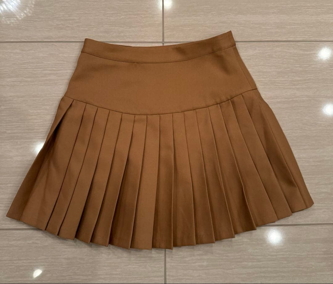 美品 LACOSTE ラコステ ウエストボタンテニススカート S