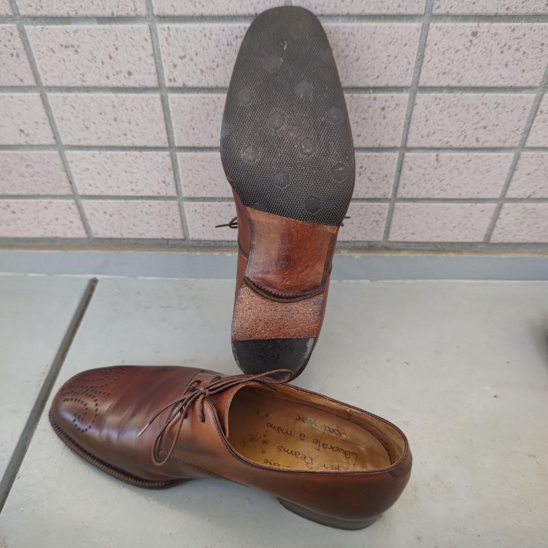 satobowさん専用　エンツォボナフェ 5.5 ブラウン レザー