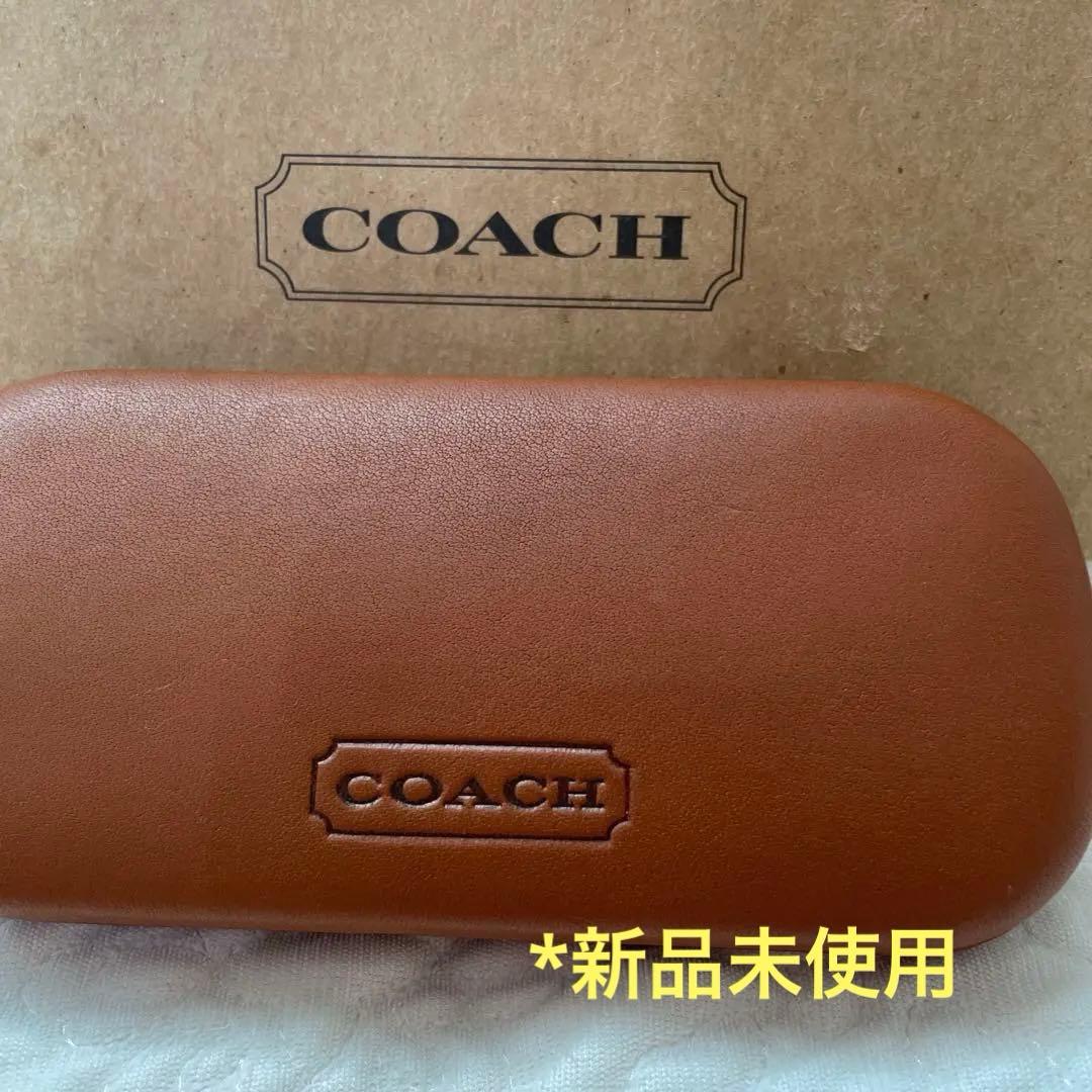 コーチ　COACH レザー メガネケース ブラウン*超レア