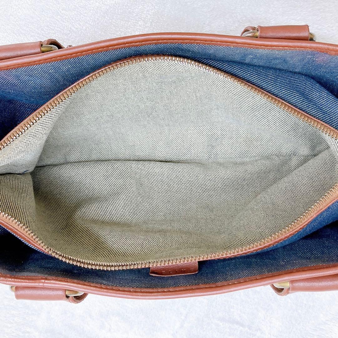 ✨美品✨CELINE セリーヌ ブギーバッグ デニム ハンドバッグ マカダム