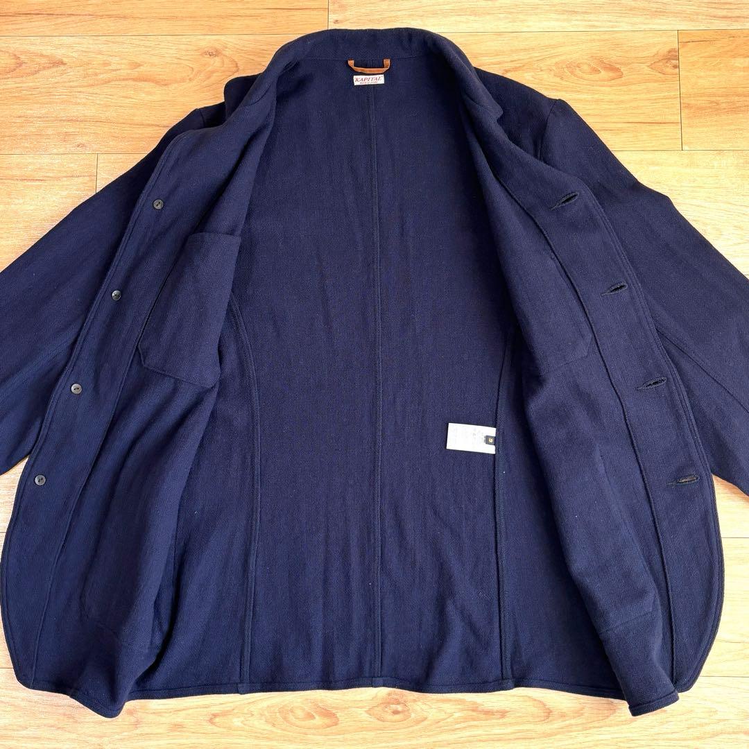 KAPITAL カバーオール ネイビー サイズ3 キャピタル