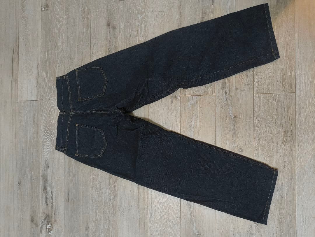 Steven Alan 13.5oz デニムリベット5ポケットバギー テーパード