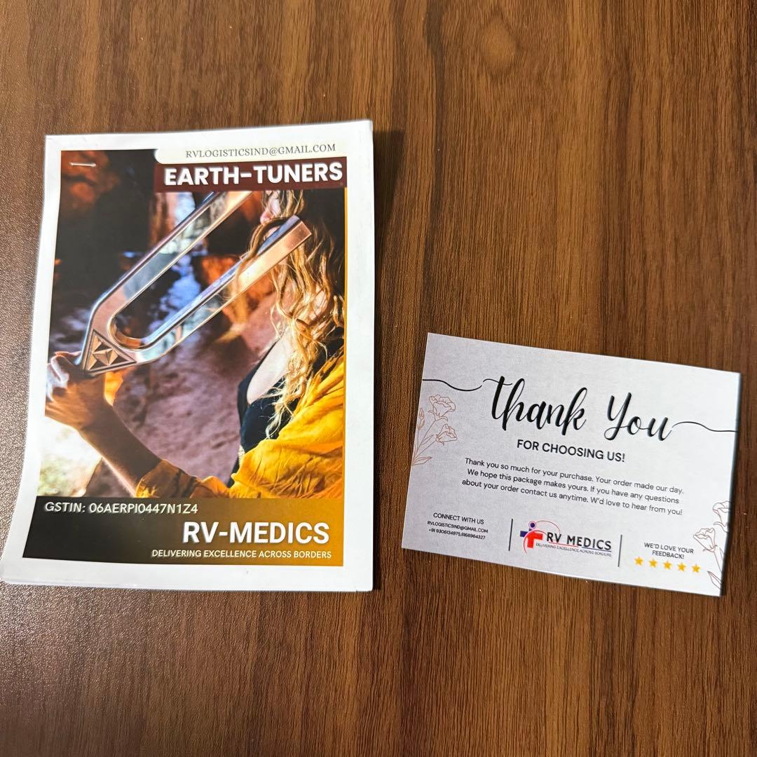 〈鈴様〉音叉　528 Hz 大型チューニングフォーク　ソルフェジオ周波数