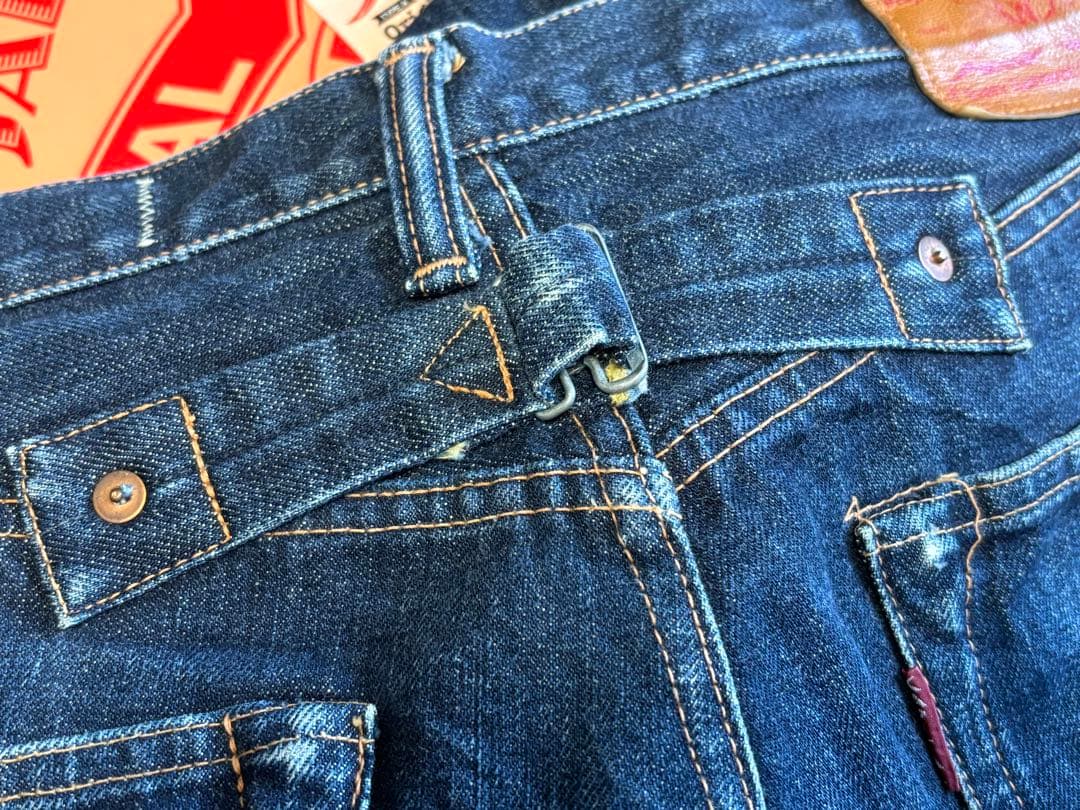 コラボ/デニム/キン肉マン/キャピタル/ジーンズ/限定/W31/赤耳/箱付/別注