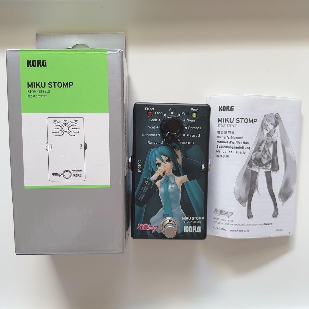 初音ミク　KORG MIKU STOMP ギターエフェクター