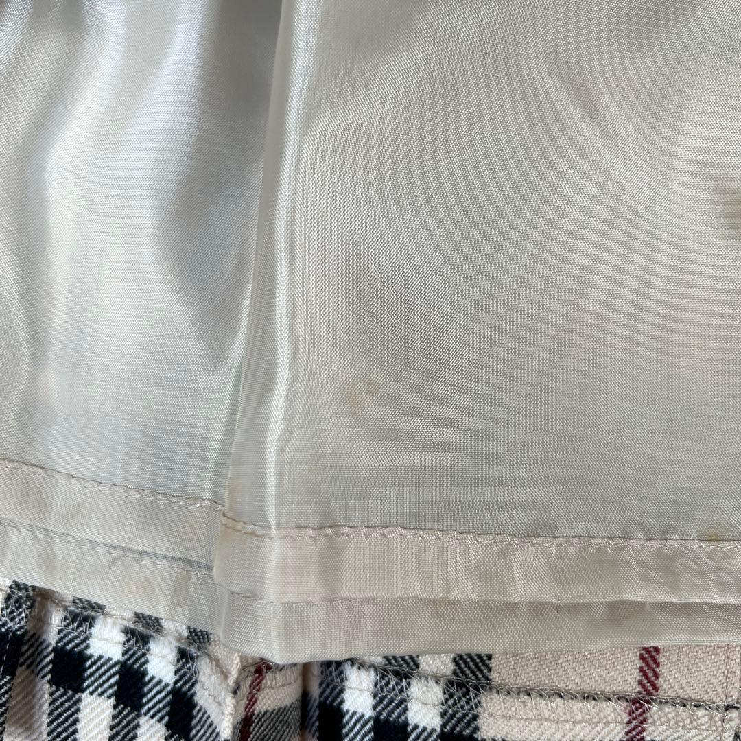 バーバリーブルーレーベル ノバチェック プリーツ ミニスカート 安室奈美恵さん