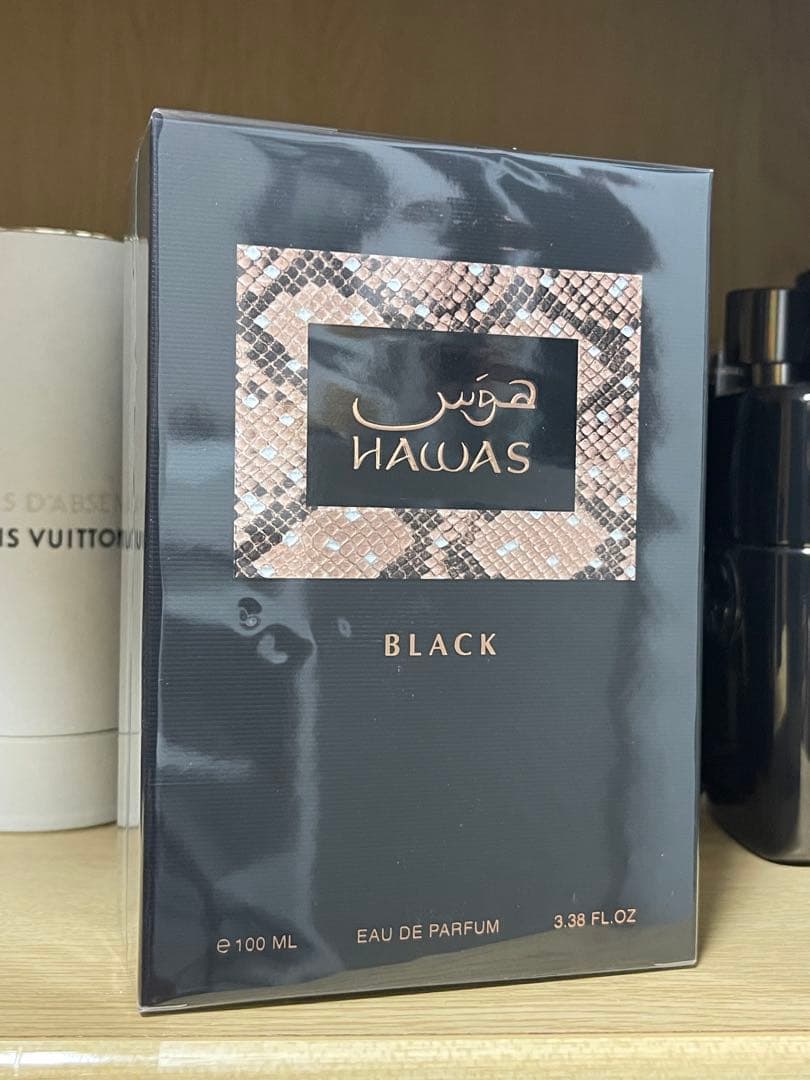 香水(男性用) Rasasi Hawas Black 100ml Eau de Parfum