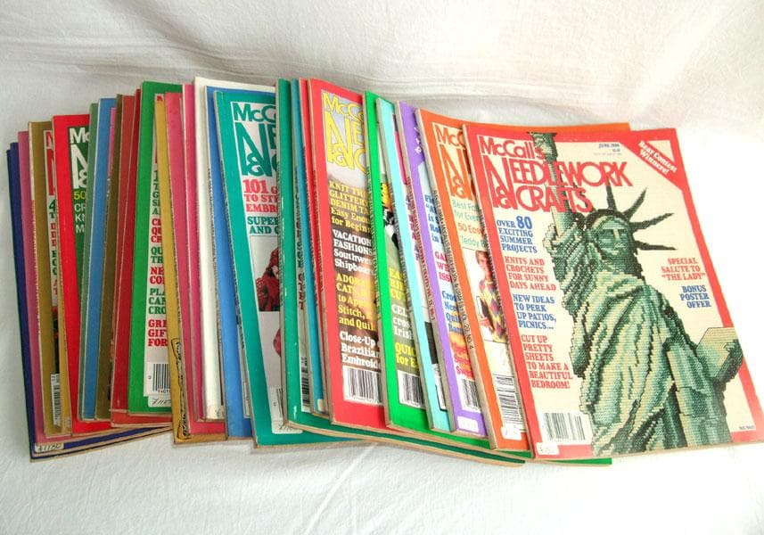 【27冊セット】洋書　雑誌　ニードルワーク＆クラフト アメリカ 英語