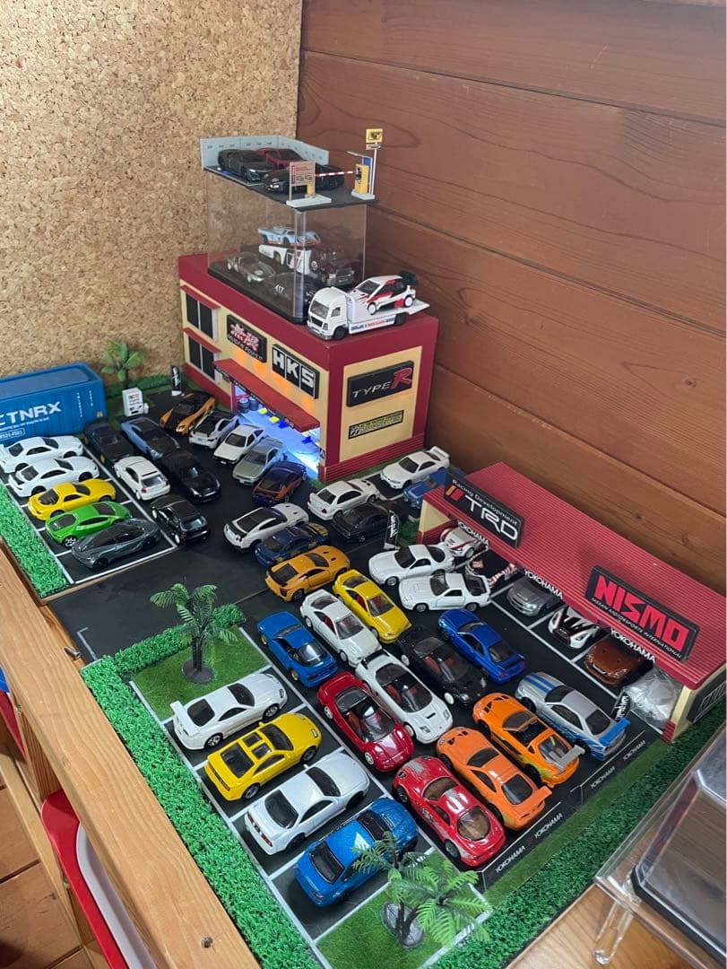 トミカ/ホットウィール 110台+ジオラマセット