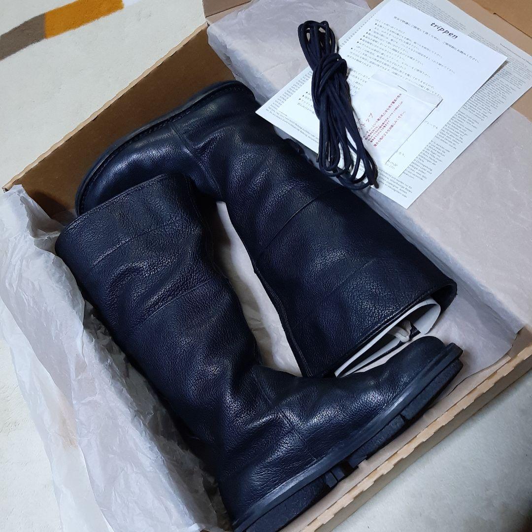 トリッペン ロングブーツ Mexico black サイズ38