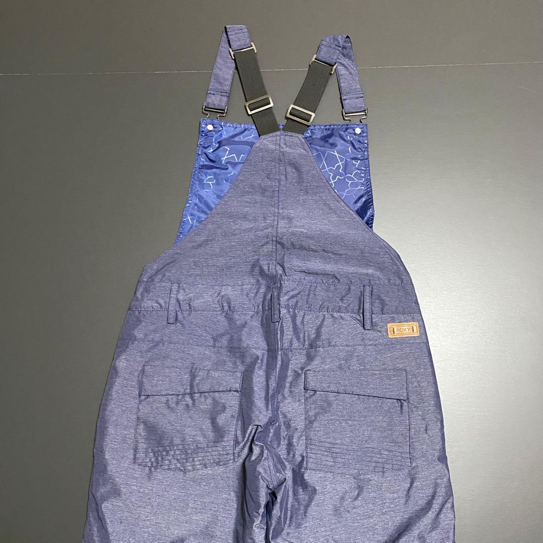 コ*ィ様 極美品 ROXY スノーボード ビブパンツ 中綿 裏起毛 レディース