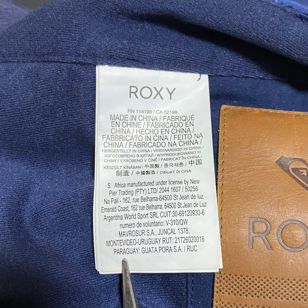 コ*ィ様 極美品 ROXY スノーボード ビブパンツ 中綿 裏起毛 レディース