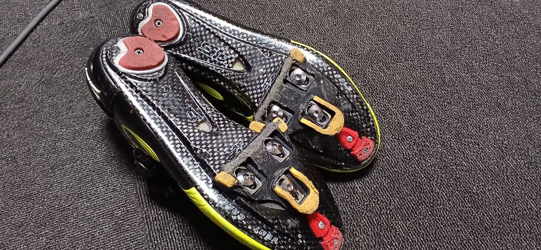 show5さん専用　SIDI 蛍光イエロー サイクリングシューズ