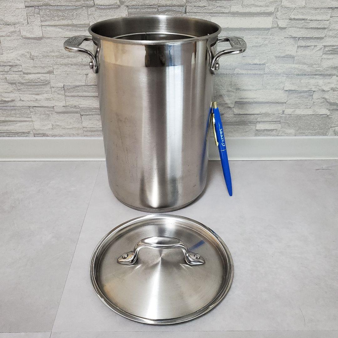 All-Clad SAS-4 高品質 ステンレス鍋　スチームバスケット付き