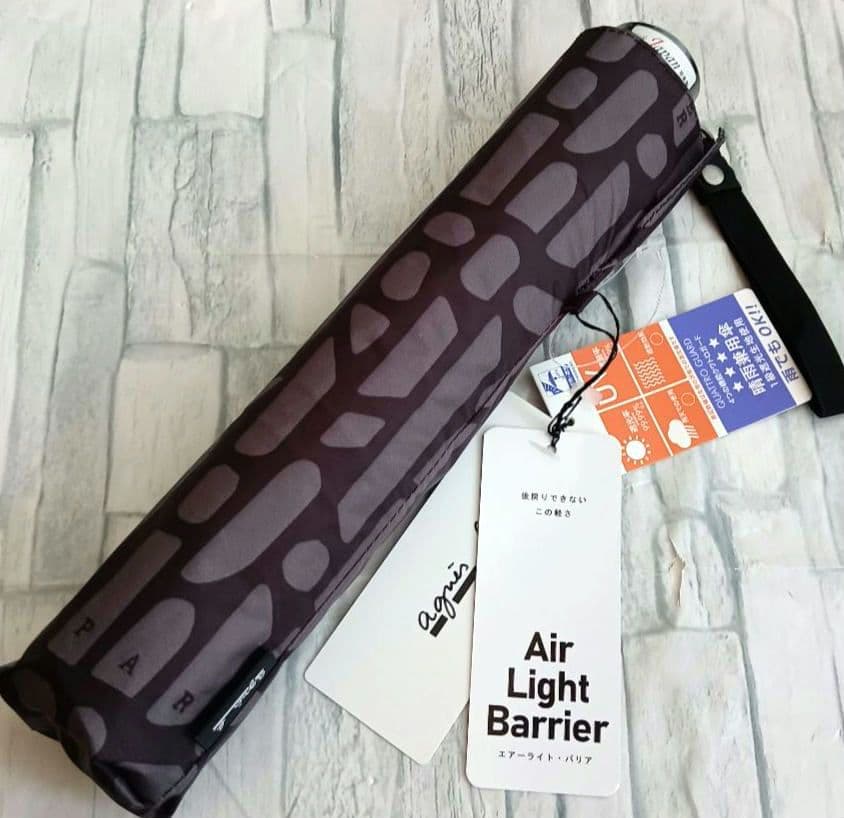 葉菜 様 agnès b. アニエスベー 晴雨兼用折りたたみ傘 1級遮光生地 黒