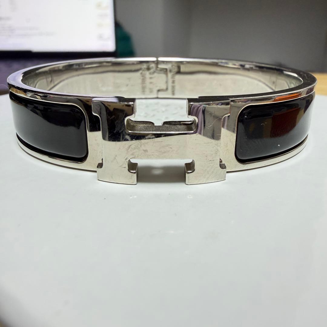 激安❣️Hermesエナメルブレスレット 《クリックH》