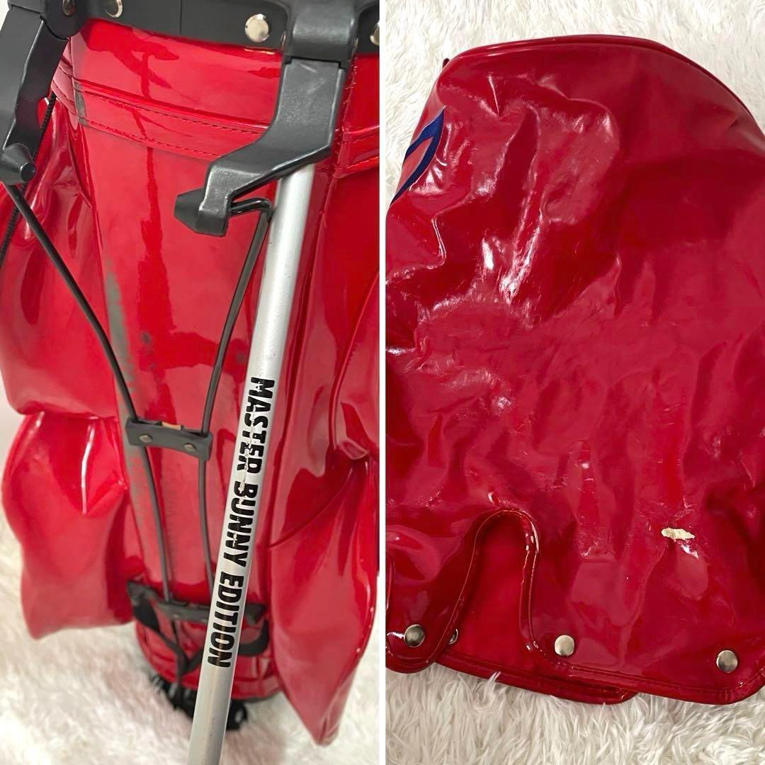 人気モデル✨マスターバニーエディション スタンド式 キャディバッグ エナメル