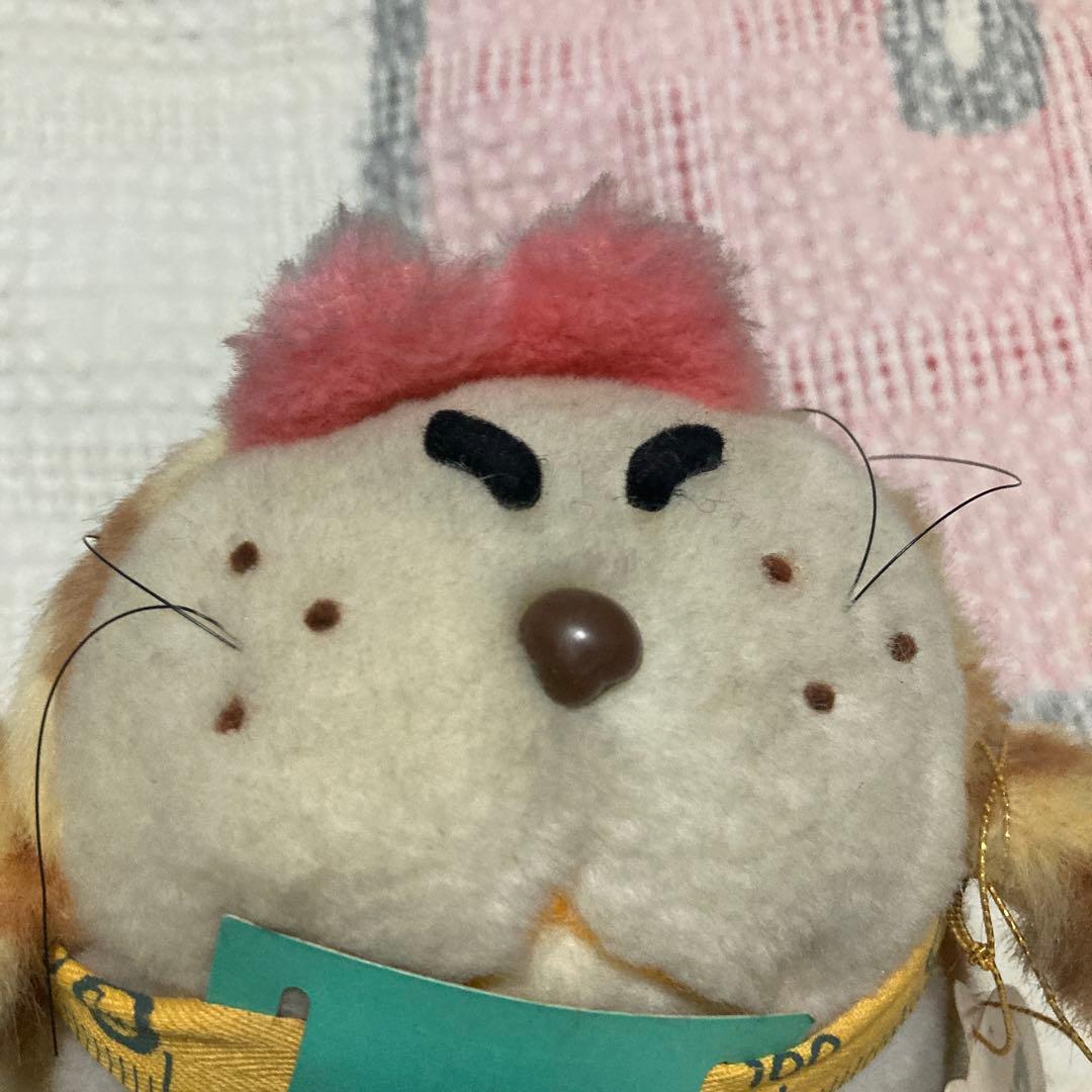サンアロー　レトロ　でぶニャンコ　ぬいぐるみ　中古品