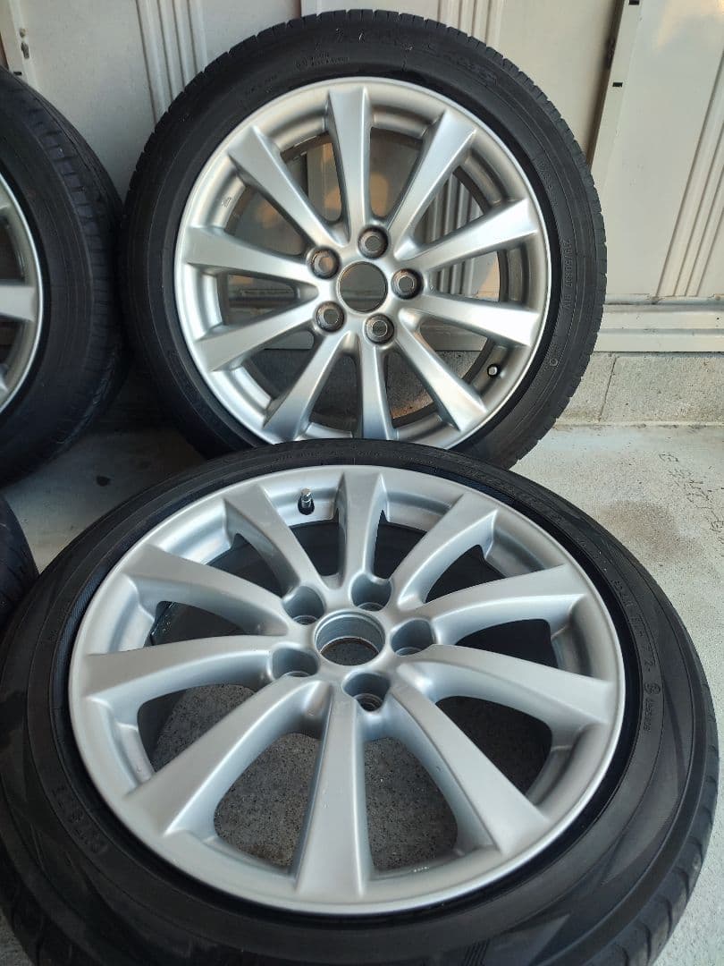 レクサス IS 純正ホイール 17インチ＋タイヤ（215/50/17）4本セット