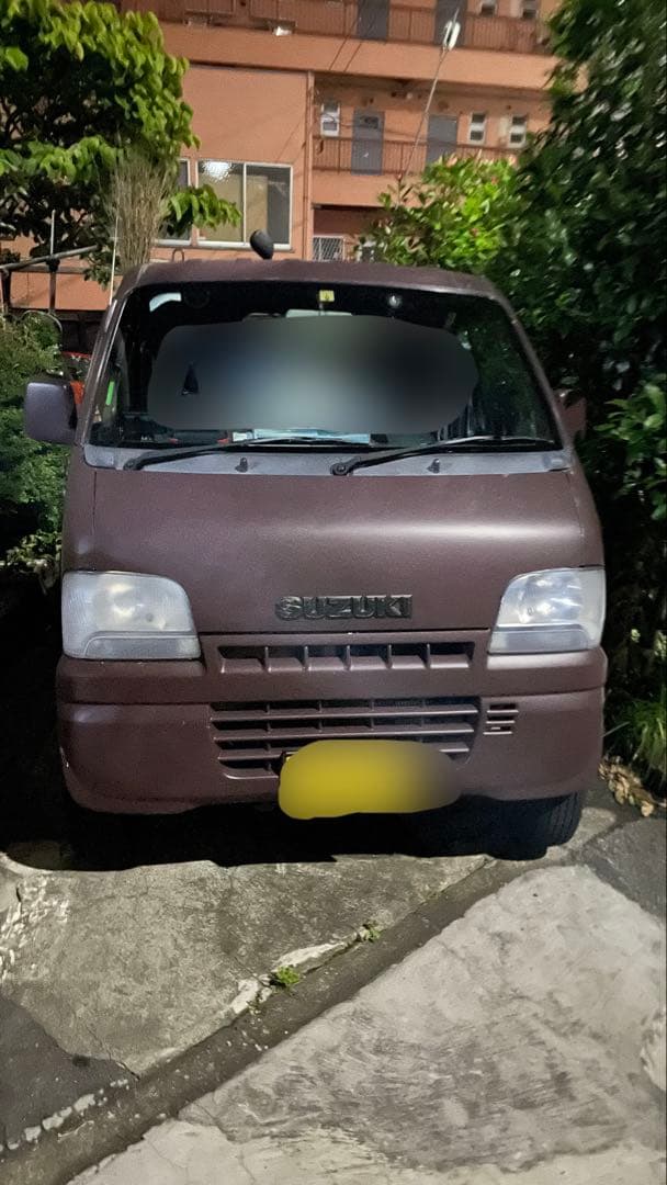 スズキ 軽トラック ブラウン