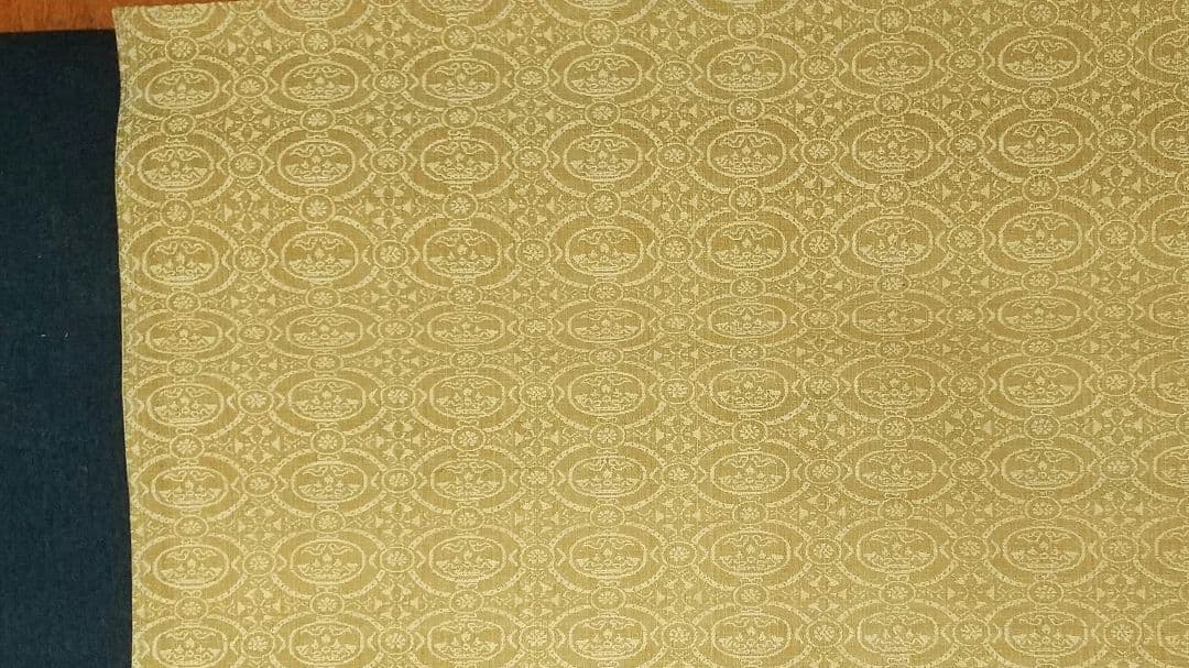 禅僧 建仁寺 竹田黙雷 絹本掛軸 共箱 汚れ 古松