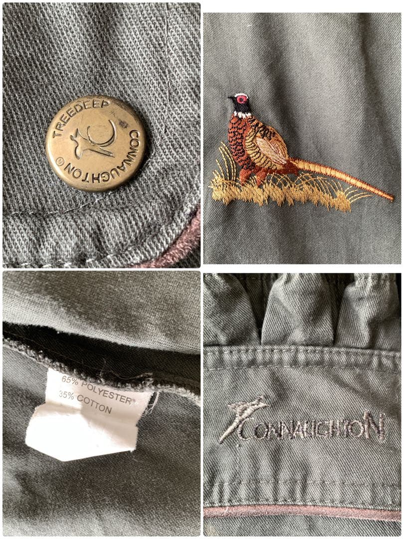 希少 CONNAUGHTON コノートン ハンティング ベスト Vintage