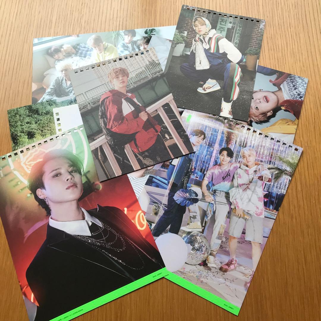 BTS JIMIN ジミンちゃん紙モノいろいろセット