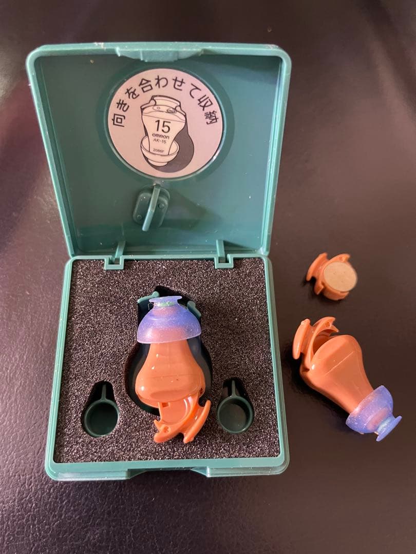 集音器　オムロンAK-15 2個セット　中古品