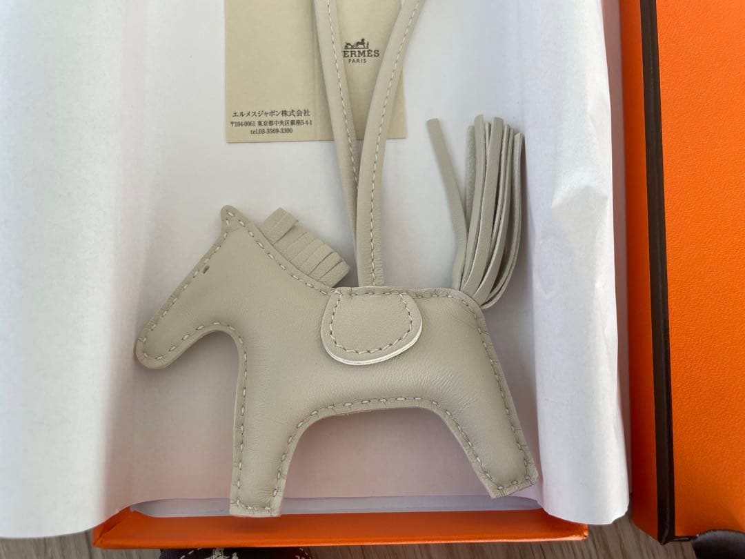 【エルメス】ロデオチャーム　pm ソークレ　人気色クレ