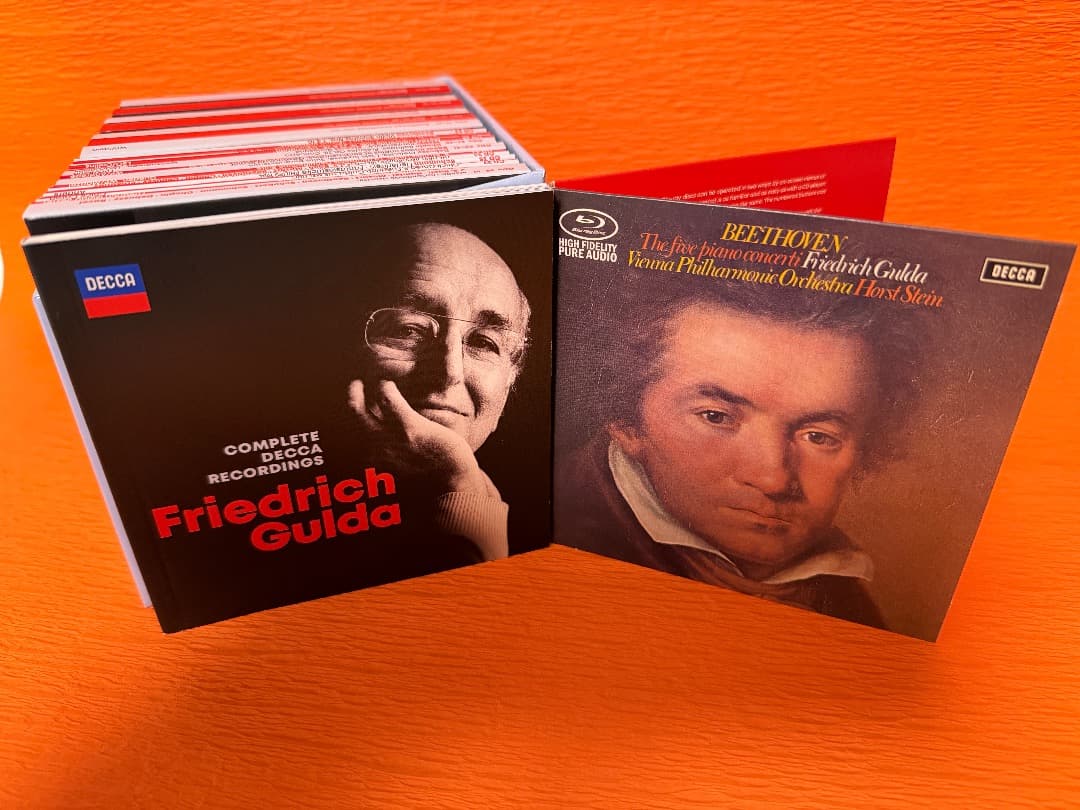 グルダ：DECCA録音全集（41CD＋Blu-ray Audio）BOXセット