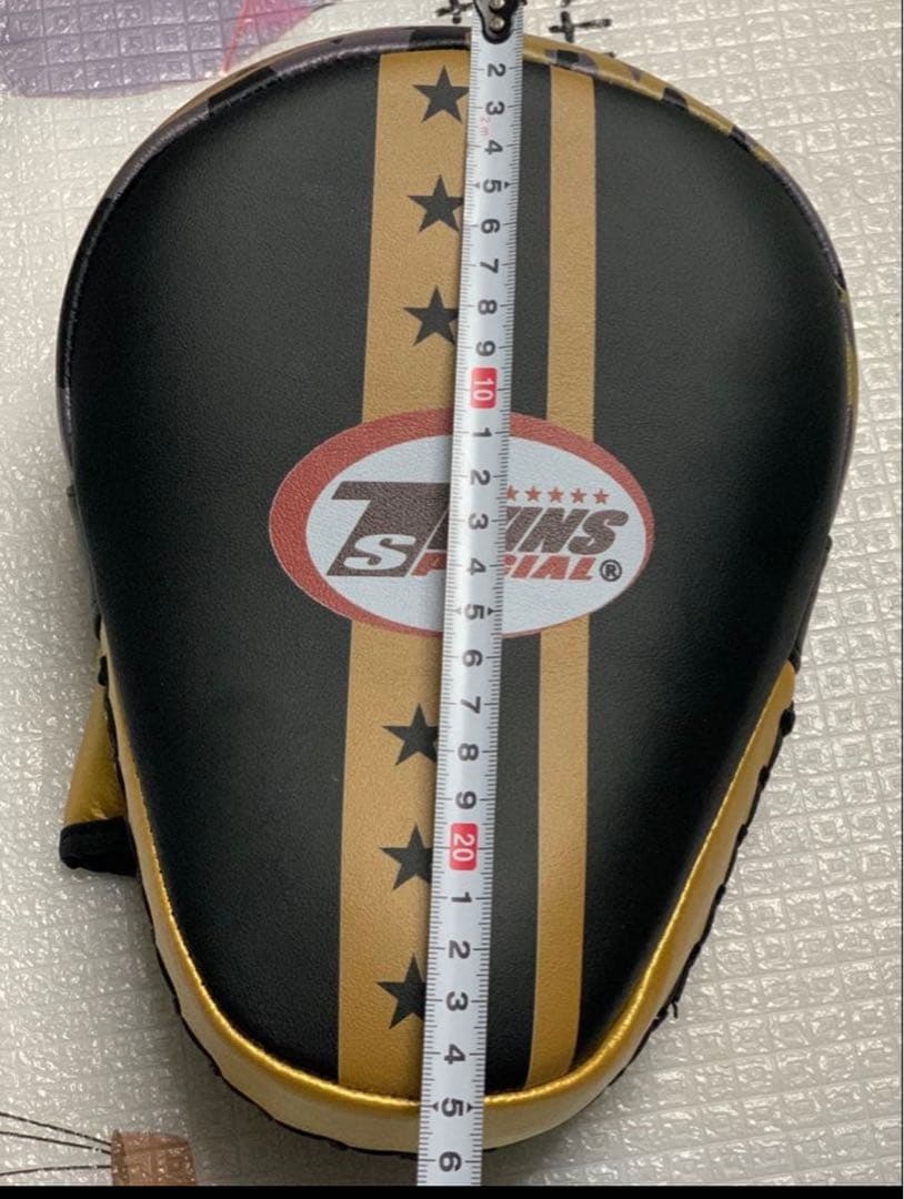 TWINS ペアパンチミット　金　ゴールド 　黒