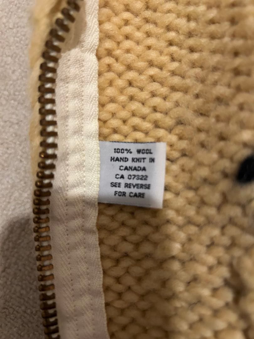 サ*ラ様 90’s 希少　カナディアンセーター　カウチン