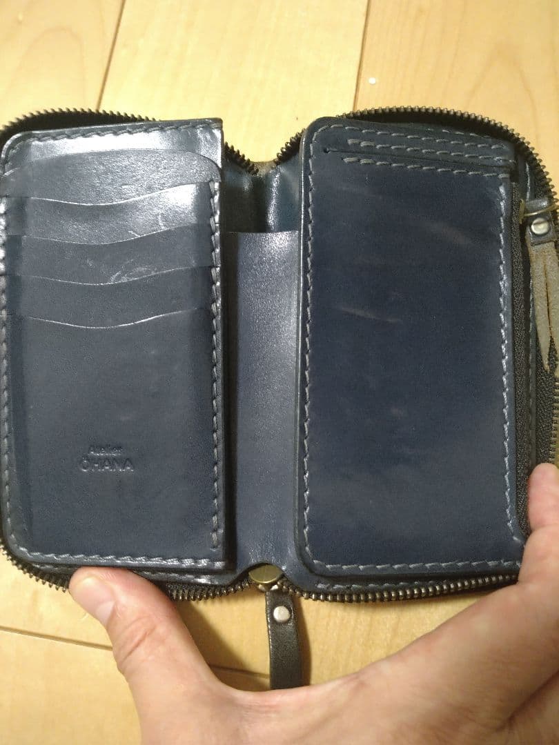 財布　ミドルウォレット・ラウンドファスナー MWRF01 [栃木レザー使用