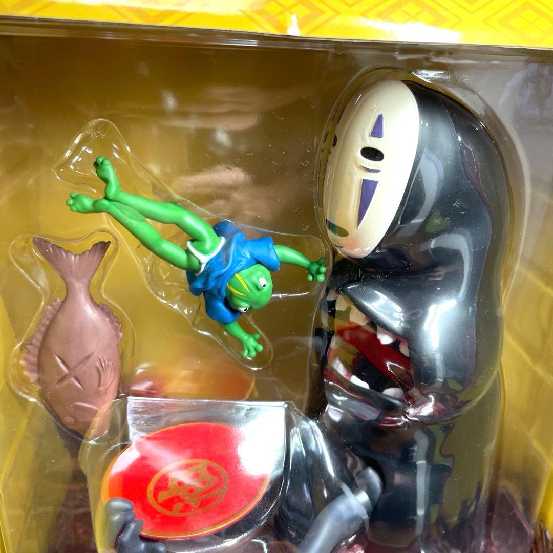 美品　ジブリ カオナシ もっとしゃべる貯金箱 千と千尋の神隠し ベネリック