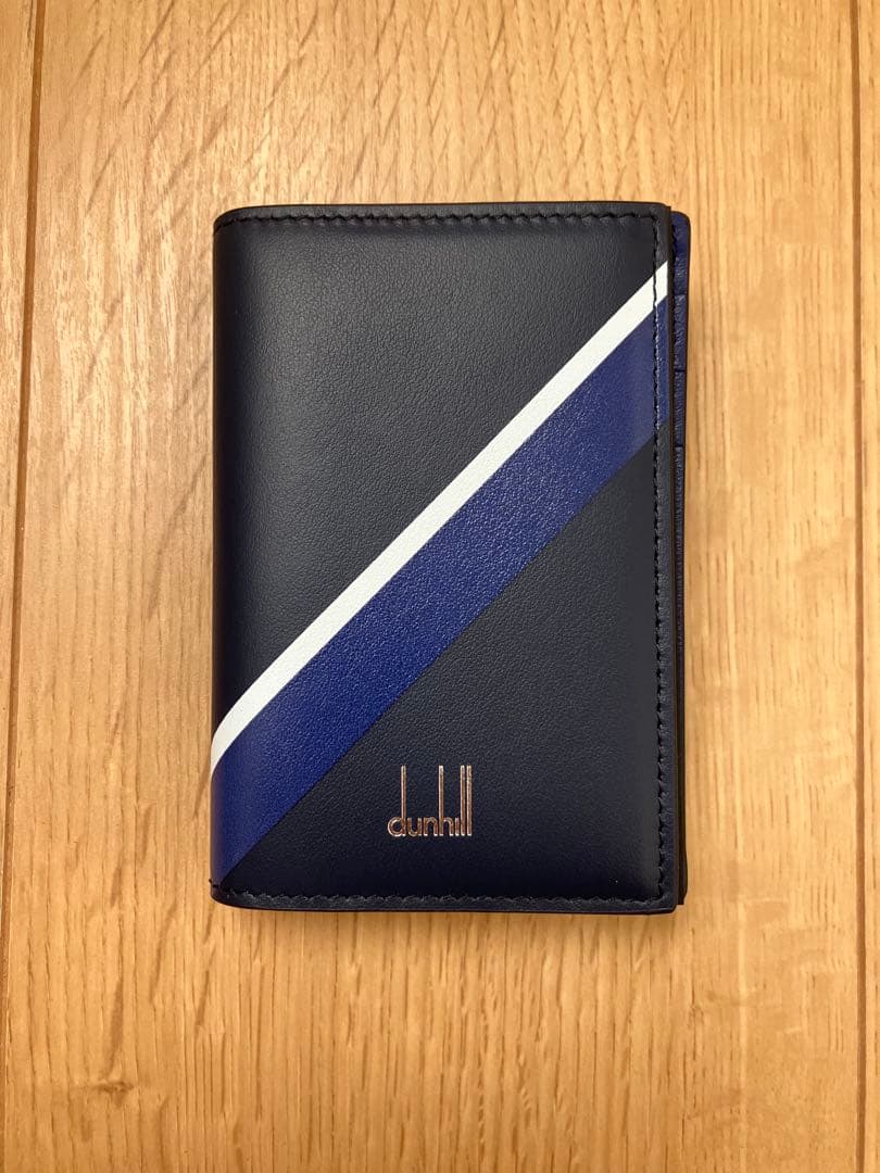未使用 ダンヒル サッカー日本代表 JFA公式 レザー カードケース 名刺入れ
