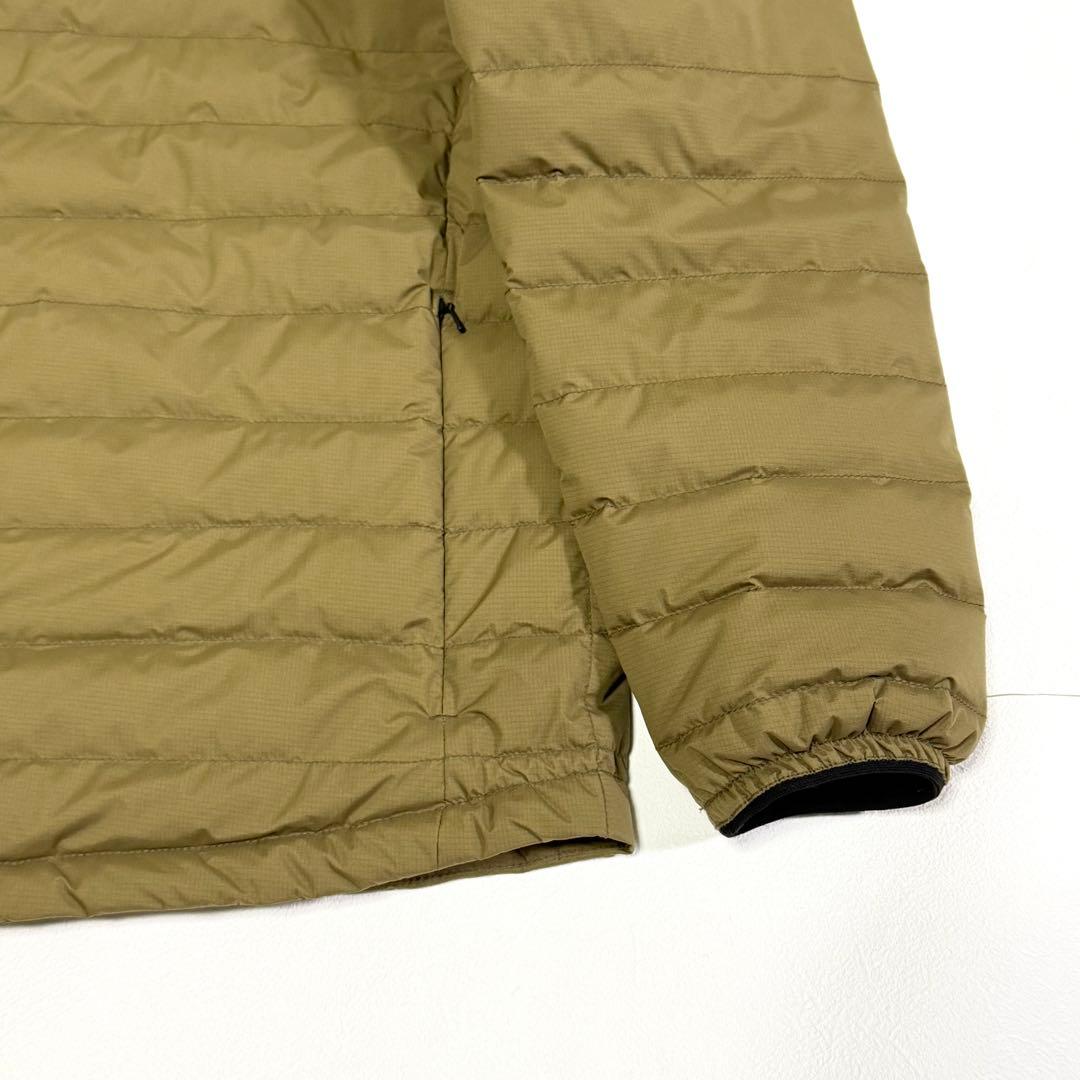 ナンガ ムーンロイド ホワイトレーベル ダウンカーディガン ベージュ XL