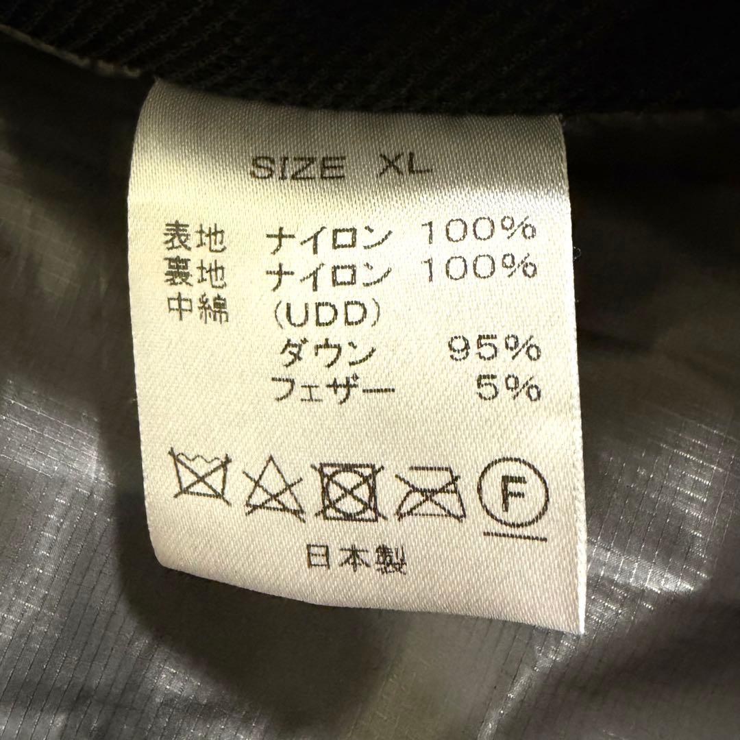 ナンガ ムーンロイド ホワイトレーベル ダウンカーディガン ベージュ XL