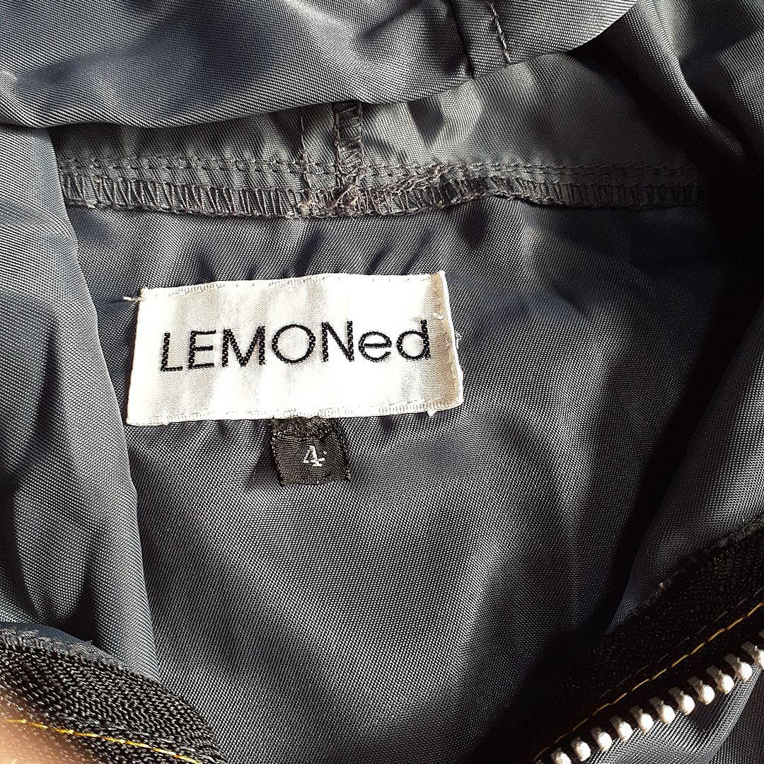 LEMONed hide　ラインパーカー　サイズ4　イエロー