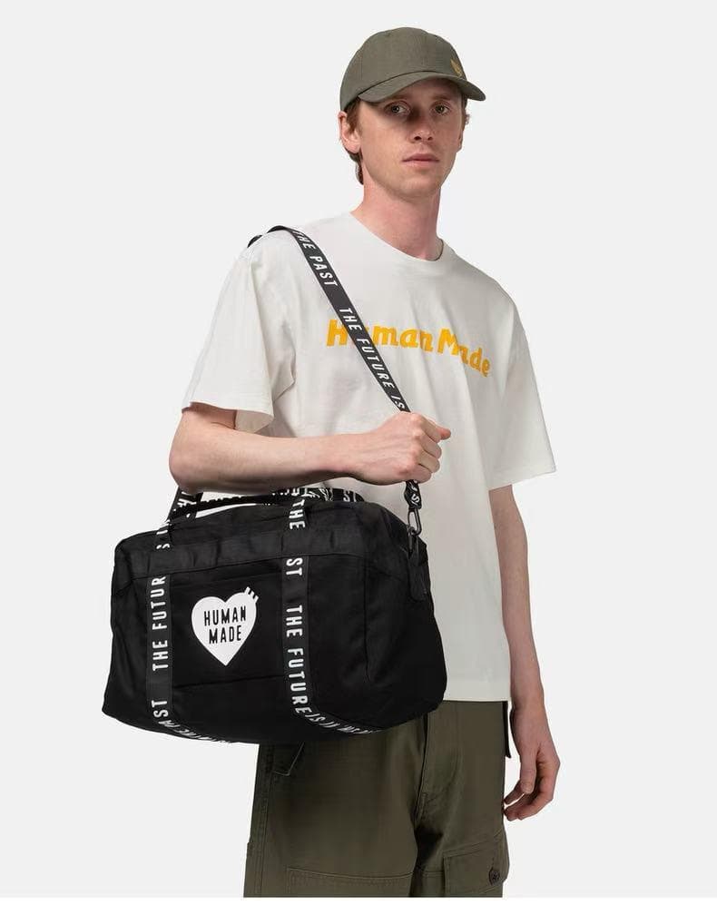 新品HUMAN MADEブラックヒューマンメイSKATE DUFFLE BAG