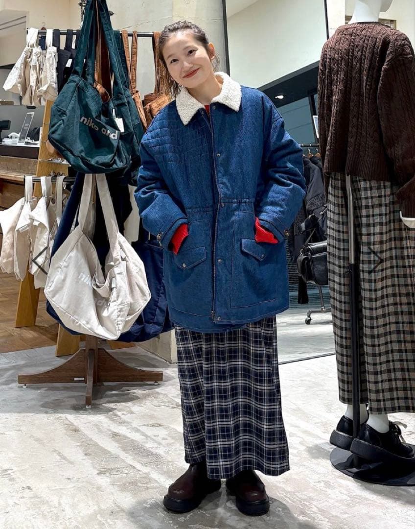 ✳︎新品✳︎ニコアンド［Make stuff'25］メンバー襟トレルワークジャケット