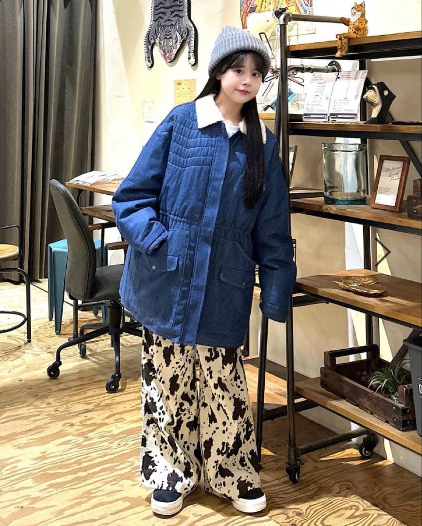 ✳︎新品✳︎ニコアンド［Make stuff'25］メンバー襟トレルワークジャケット