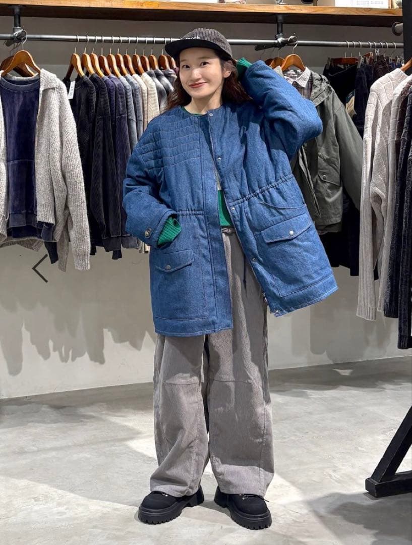 ✳︎新品✳︎ニコアンド［Make stuff'25］メンバー襟トレルワークジャケット