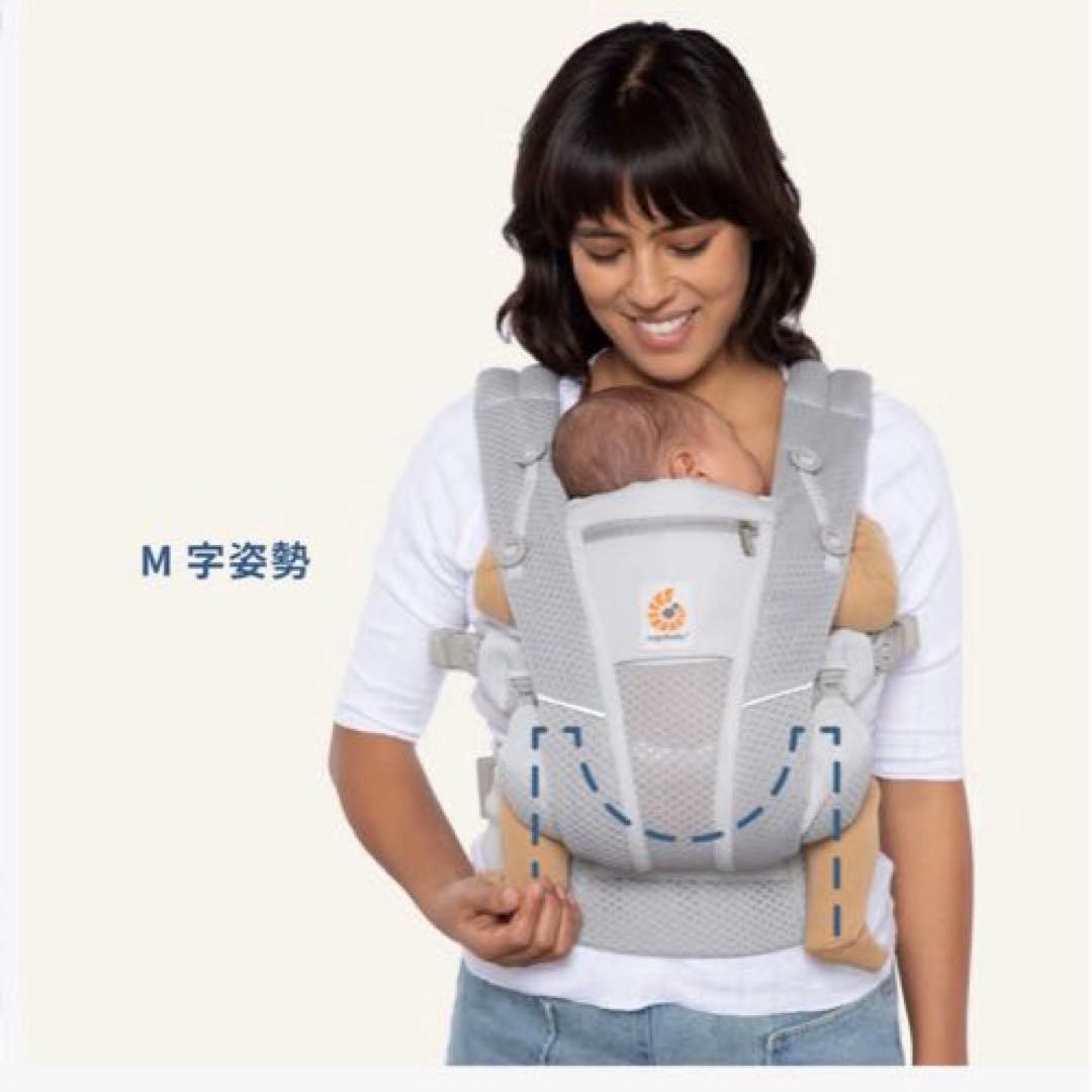 美品 エルゴベビー オムニブリーズ 抱っこひも オリーブグリーン 箱・説明書付き