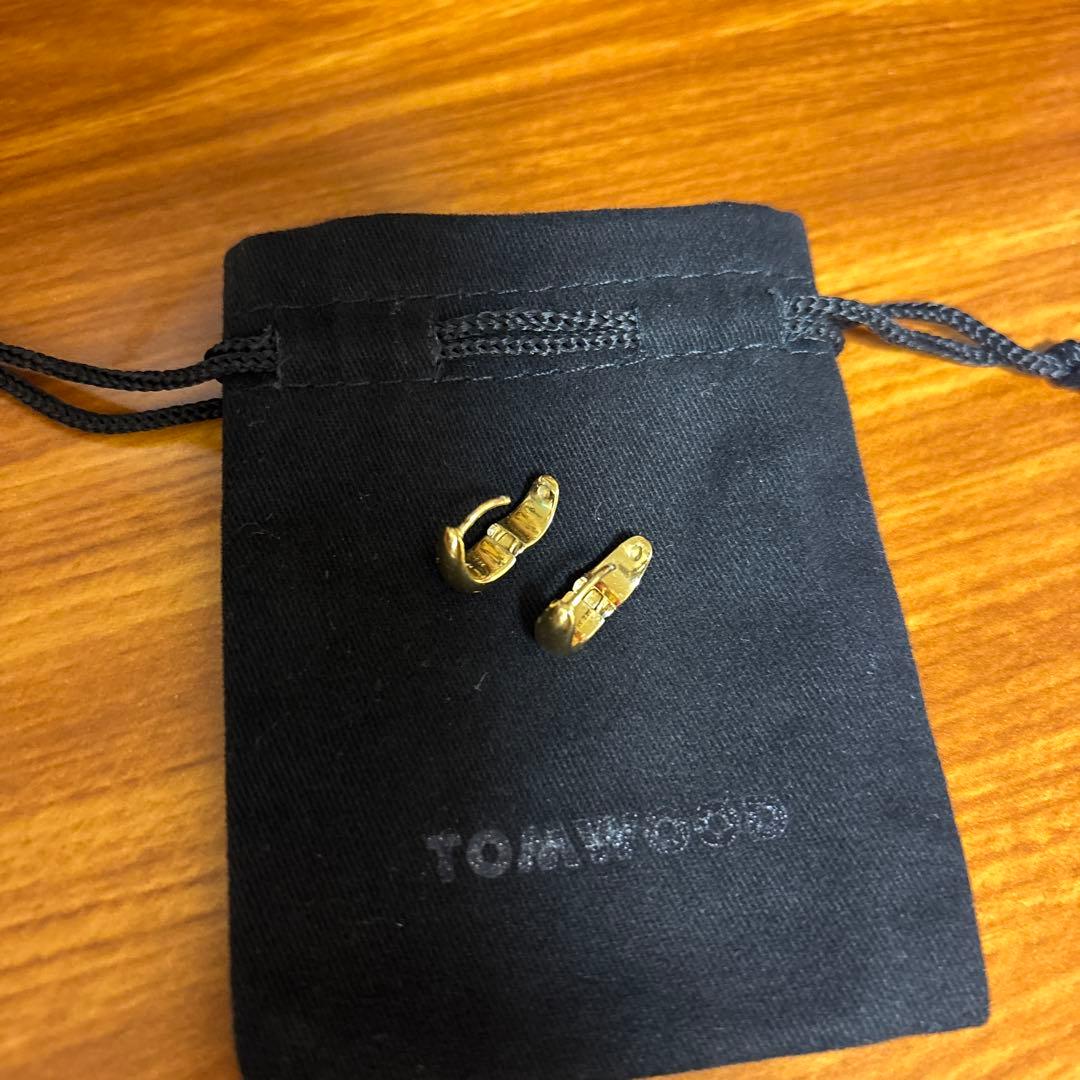 TOM WOOD アイスフープピアス　ゴールド