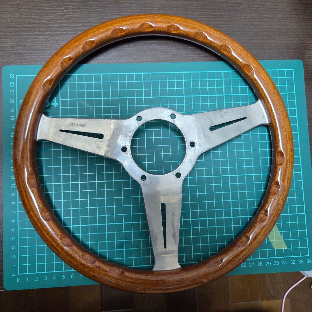 ナルディ 33パイ ウッド ステアリング