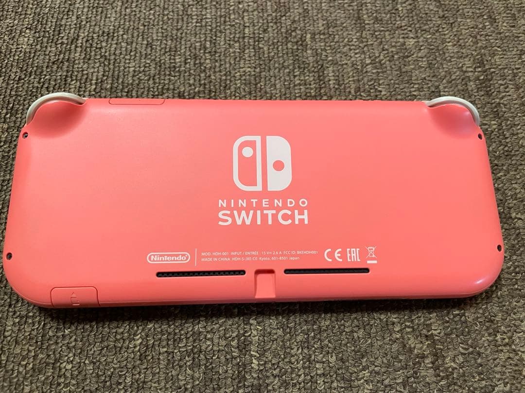 Nintendo Switch Lite コーラルピンク ピンク　ケース付き