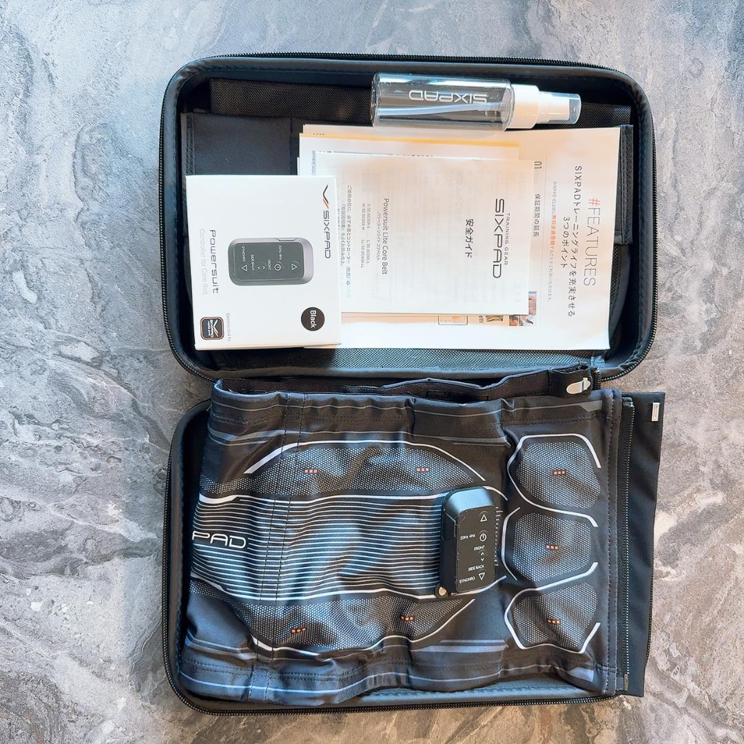 ほぼ新品 最新モデル Sixpad コアベルト Sサイズ　筋トレ 保証期間