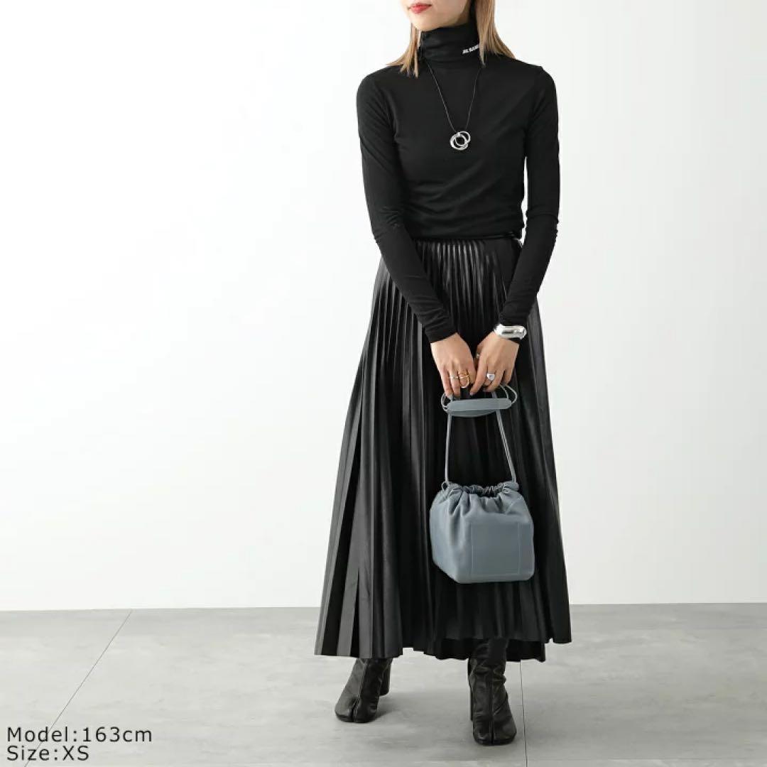 【新品】ジルサンダー　ライトウェイトウールブレンド ハイネックTシャツ S